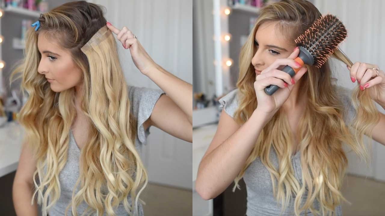 Best Hairstyles for Tape-In Hair Extensions